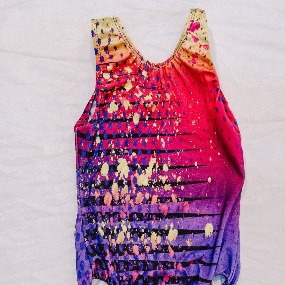 Colorful Snowflake Brand AXS Leotard